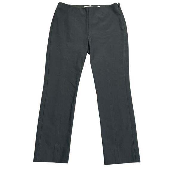 Vince Pants Womens Large Grey Stretch Career Office Capsule Classic Work Minimal - Picture 1 of 7
